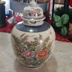 Antique Royal Satsuma porcelain vase